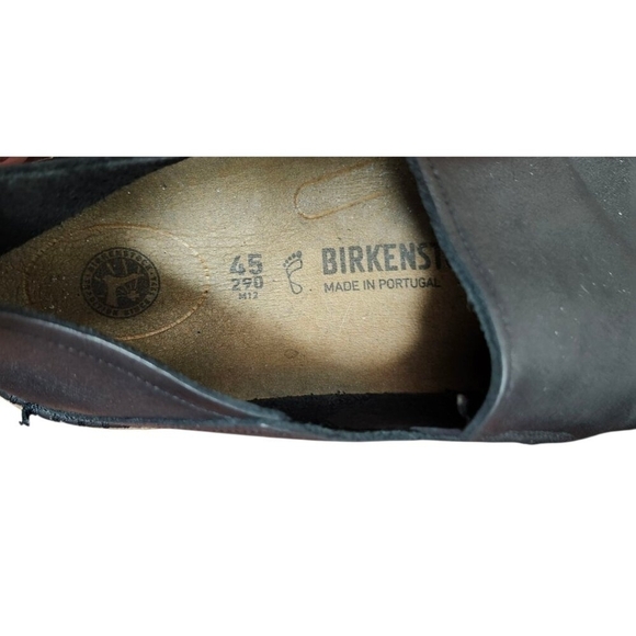 Birkenstock Callan Black Leather Slip on Loafers, EU 45 men's size 12 - Picture 10 of 13